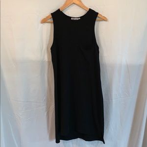 Black Dress with Front Pocket